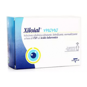 Xiloial Mono Eye Drops ( Sodium Hyaluronate + TSP ) 20 x 0.5 ml Vials